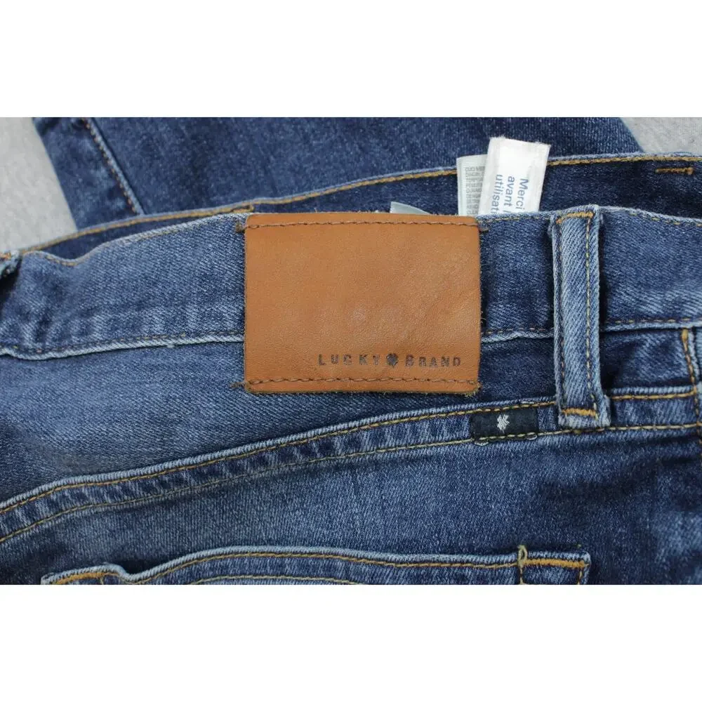 Lucky Brand Jeans Mens 31 x 32 Blue Cotton Blend Stretch 221 Original‎ Straight